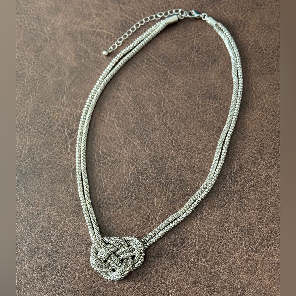 Knotted Dual-stranded Necklace